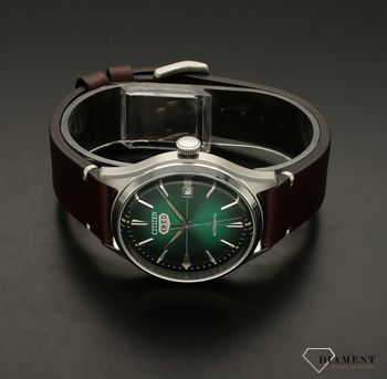 Zegarek męski Citizen C7 Mechanical NH8390-03XE.  Zegarek męski Citizen automatyczny to modny i elegancki czasomierz. Zegarek męski na pasku. Na prezent. Zegarek męski elegancki dla mężczyzny. Zegarek automatyczny z zieloną  (5).jpg