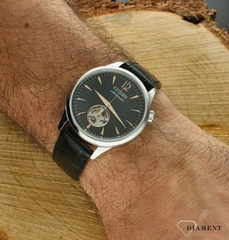 Zegarek męski Citizen Elegance Mechanical Open Heart NH9131-14E.jpg