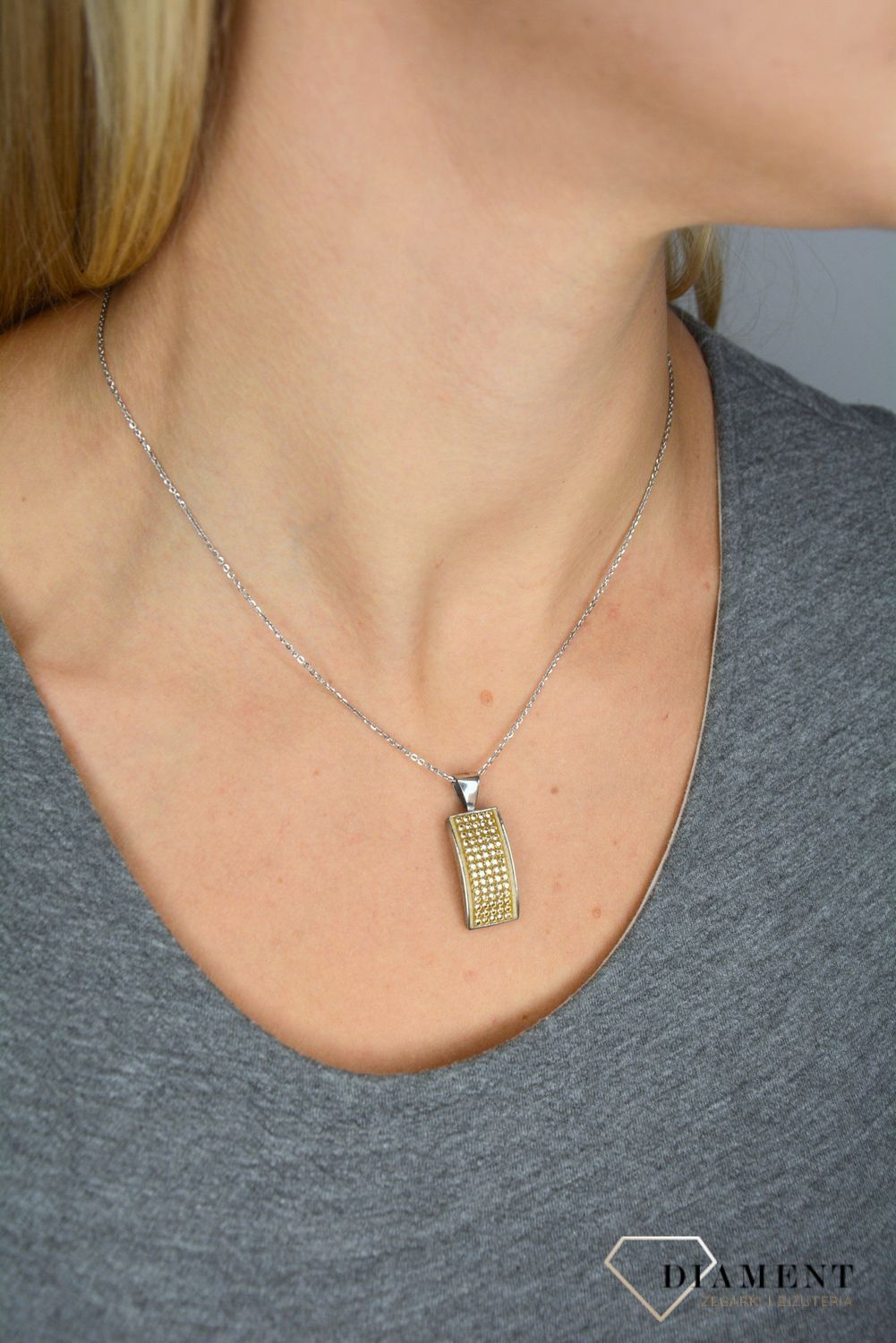 Naszyjnik damski Swarovski Elements NHTEXC5BGS.jpg