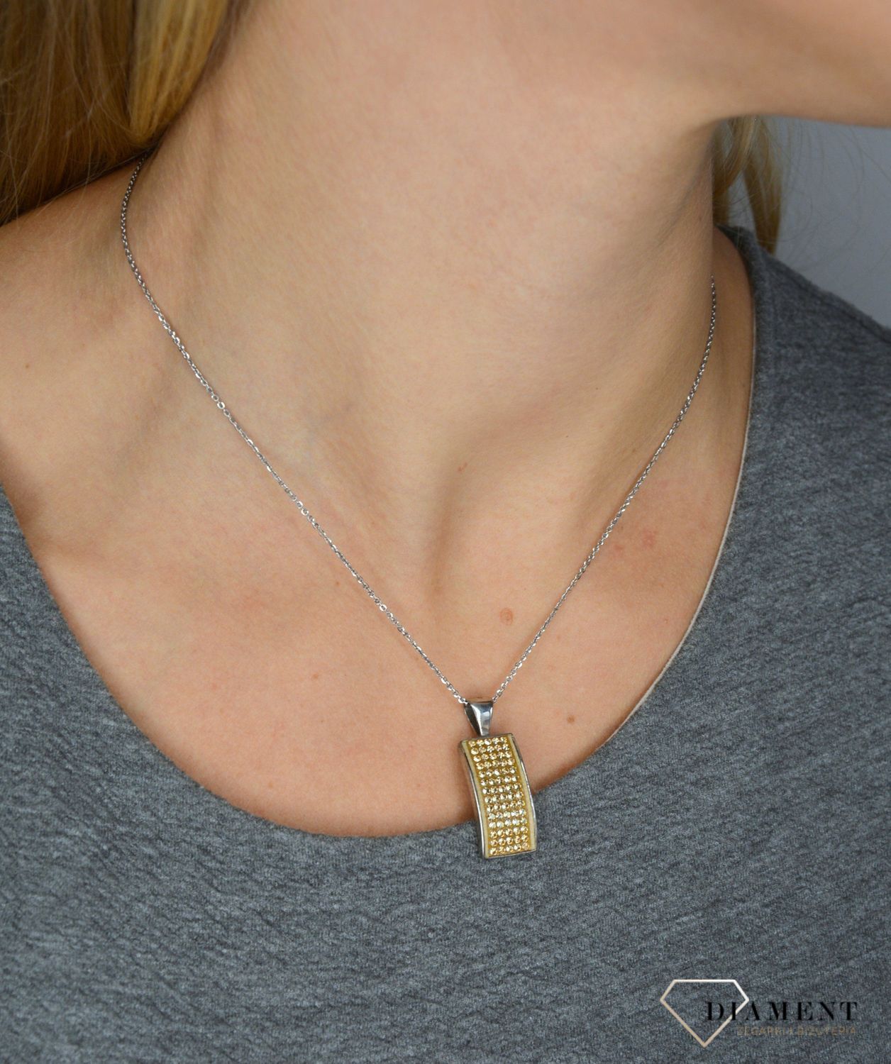 Naszyjnik damski Swarovski Elements NHTEXC5BGS.jpg