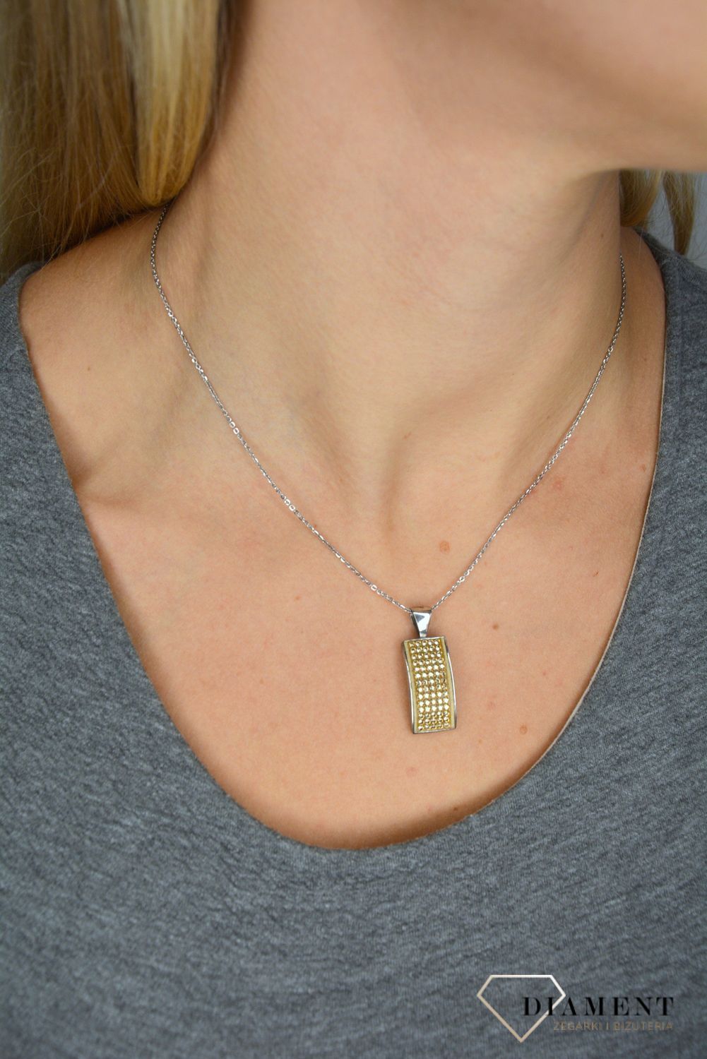 Naszyjnik damski Swarovski Elements NHTEXC5BGS.jpg