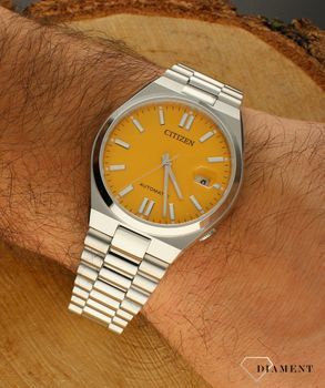 Zegarek męski Citizen Tsuyosa Yellow Automatic Classic Sapphire NJ0150-81Z (1).jpg