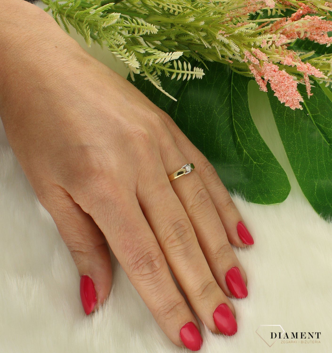 Pierścionek z Diamentem  I ❤ YOU  DIAMENT 585 NR20773Y9 (1).jpg