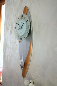 Zegar ścienny z wahadłem JVD NS18009.68 ✓Zegary ścienne z wahadłem ✓ Zegary do salonu ✓ Nowoczesne zegary na ścianę  (11).JPG