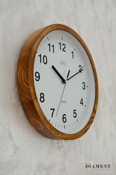 Zegar ścienny drewniany JVD NS19019.78 ✓Zegary ścienne✓Zegar który nie tyka ✓ Zegar drewniany✓ Nowoczesne zegary (2).JPG