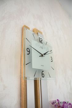 Zegar ścienny wahadłowy JVD NS19033 ✓ zegary ścienne w sklepie z zegarami Zegarki-Diament.pl ✓ Zegary ścienne drewniane (1).JPG