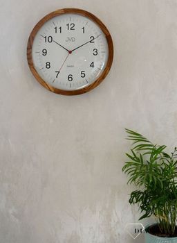 Zegar ścienny drewniany JVD NS22009.78 .  Nowoczesny zegar na ścianę NS22009 (3).JPG