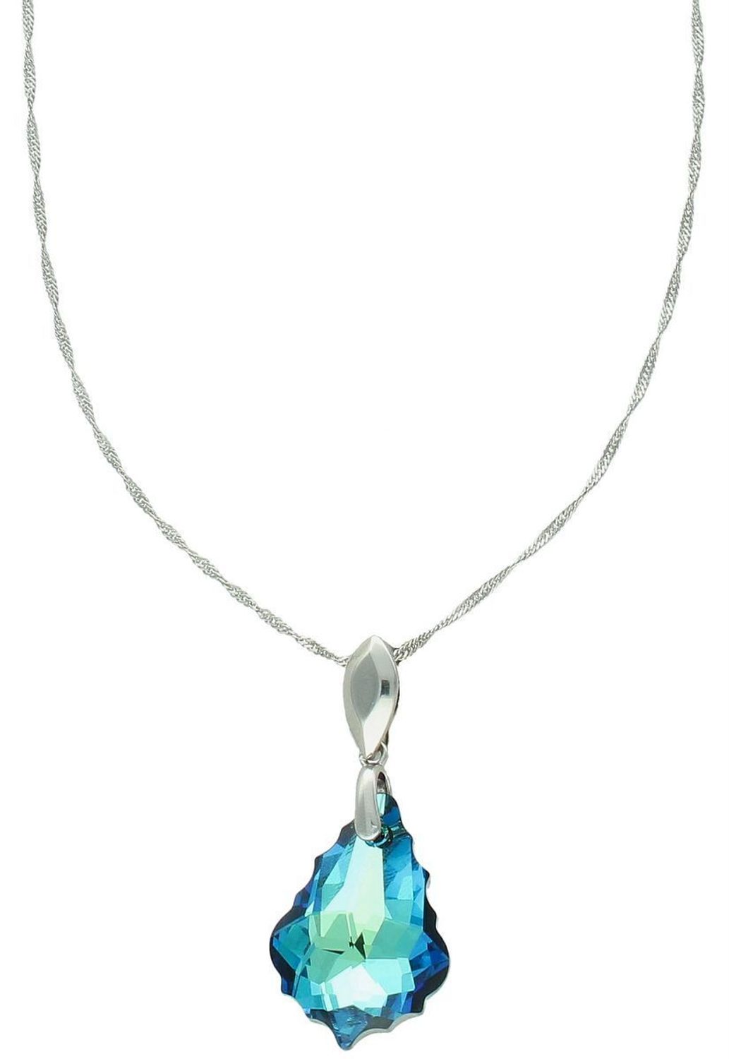 Naszyjnik srebrny próba 925 NS6090BB – Zawieszka łezka z kryształem Swarovski Bermuda Blue.jpg