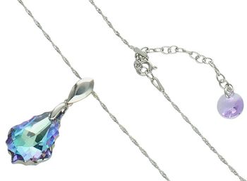 Naszyjnik srebrny NS6090VL – Srebro 925 z kryształem Swarovski Bermuda Blue zapięcie.jpg