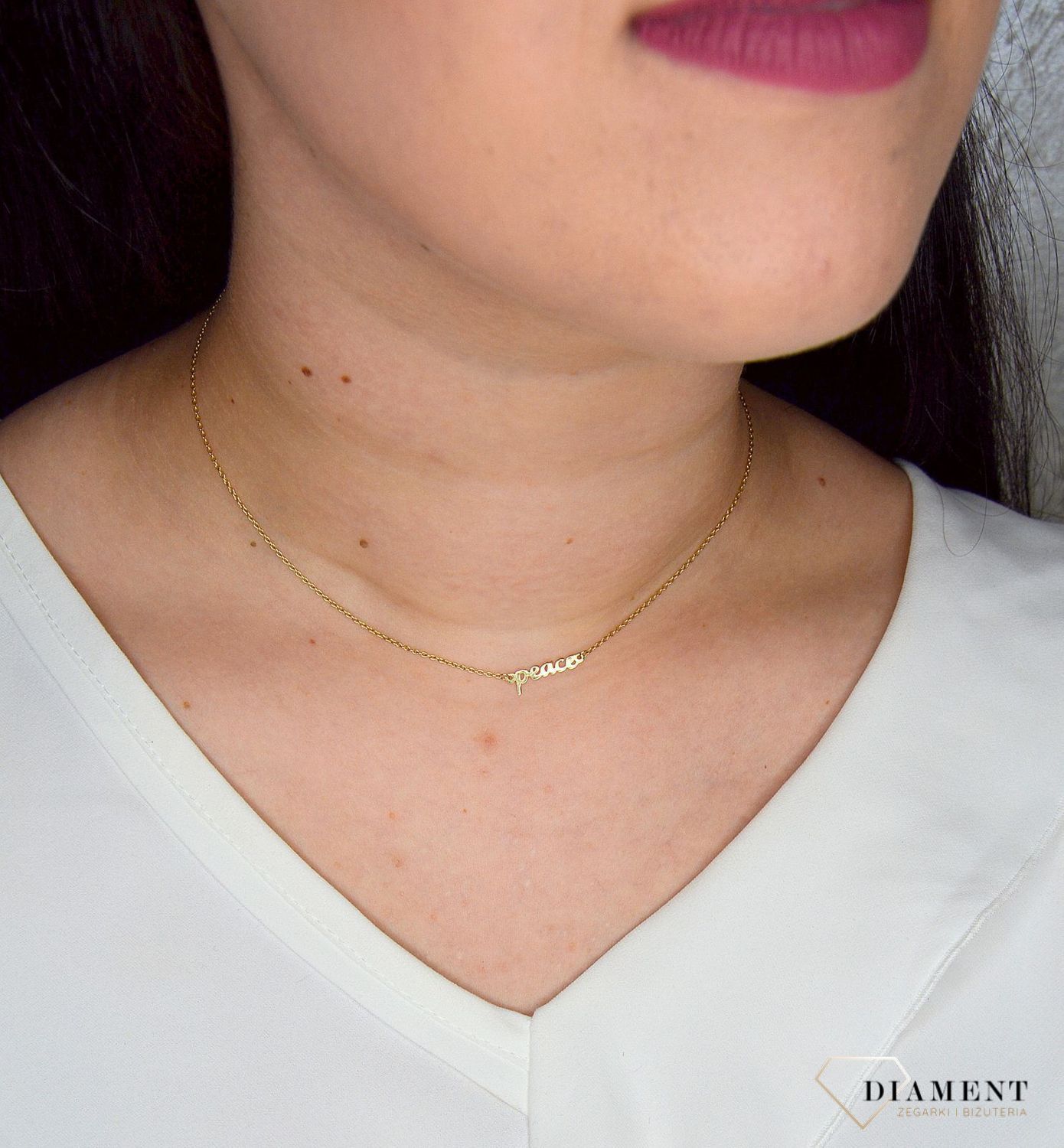 Złoty naszyjnik celebrytka 333 peace NSZ-000000-003-333.jpg