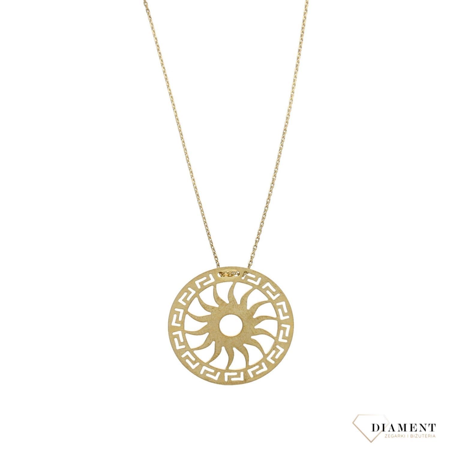 Naszyjnik celebrytka z zawieszką grecki wzór NSZ-000000-012-333.jpg