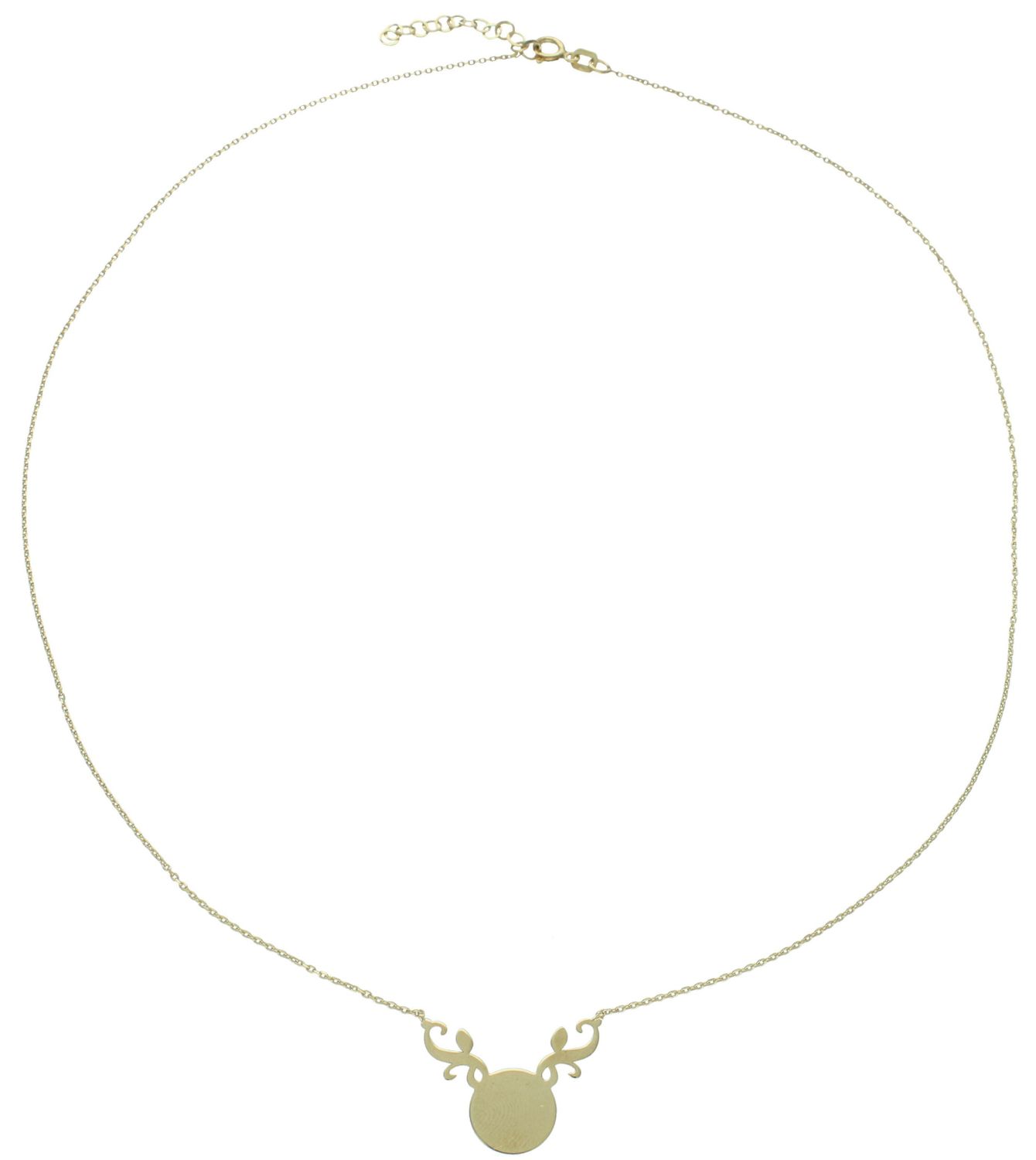 Naszyjnik złoty celebrytka 333 blaszka kółeczko NSZ-000000-017-333. Złoty naszyjnik damski. Złoty naszyjnik celebrytka damska. Celebrytka damska 333 z okrągłą blaszką. Złoty naszyjnik damski na prezent (2).jpg