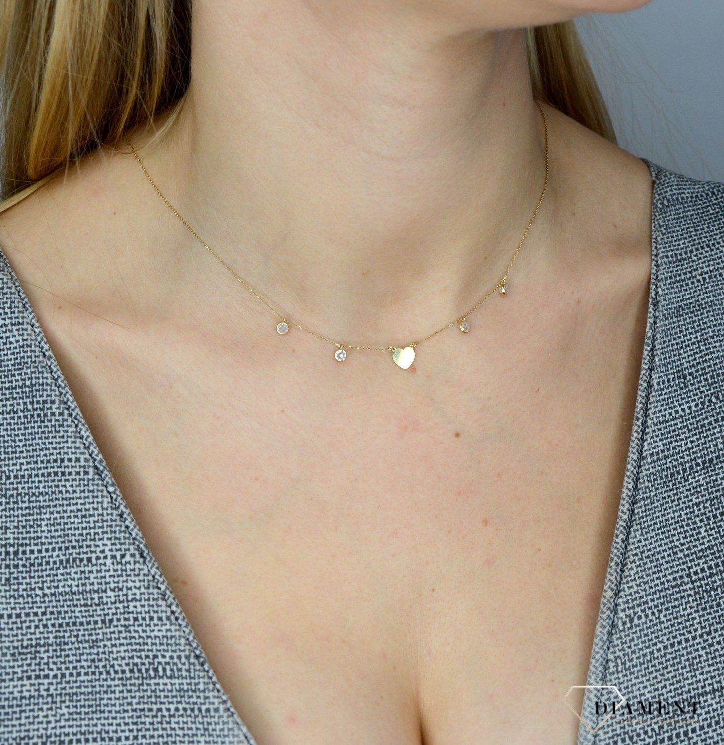 Naszyjnik złoty choker NSZ-000000-028-585  ✓Złote Naszyjniki Damskie w Sklepie z Biżuterią zegarki-diament.pl✓Piękne i Eleganckie Naszyjniki dla Kobiet✓.jpg