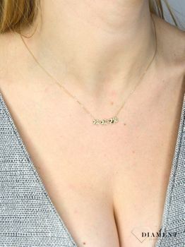 Naszyjnik złoty celebrytka 585 słoniki ✓Złote Naszyjniki Damskie w Sklepie z Biżuterią zegarki-diament.pl ✓Piękne i Eleganckie Naszyjniki dla Kobiet✓ Prawdziwe Złoto ✓1.JPG