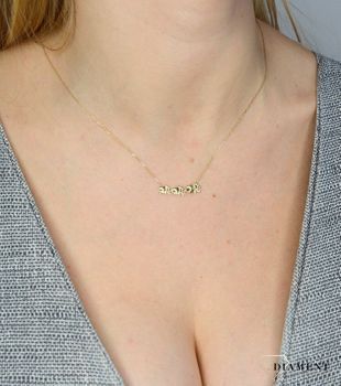 Naszyjnik złoty celebrytka 585 słoniki ✓Złote Naszyjniki Damskie w Sklepie z Biżuterią zegarki-diament.pl ✓Piękne i Eleganckie Naszyjniki dla Kobiet✓ Prawdziwe Złoto ✓4.JPG