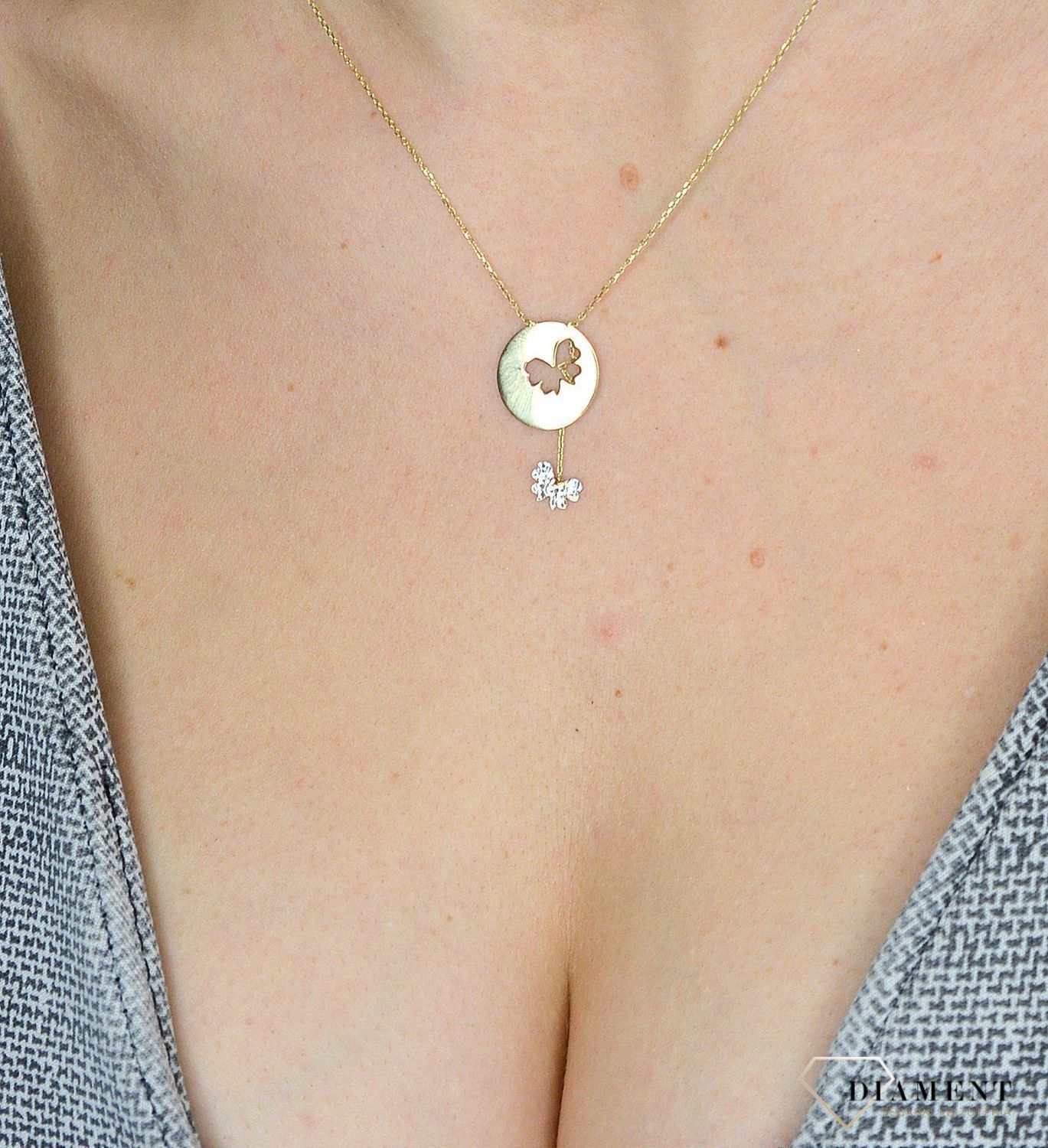 Naszyjnik złoty motylek w kółku NSZ-000000-040-585.jpg