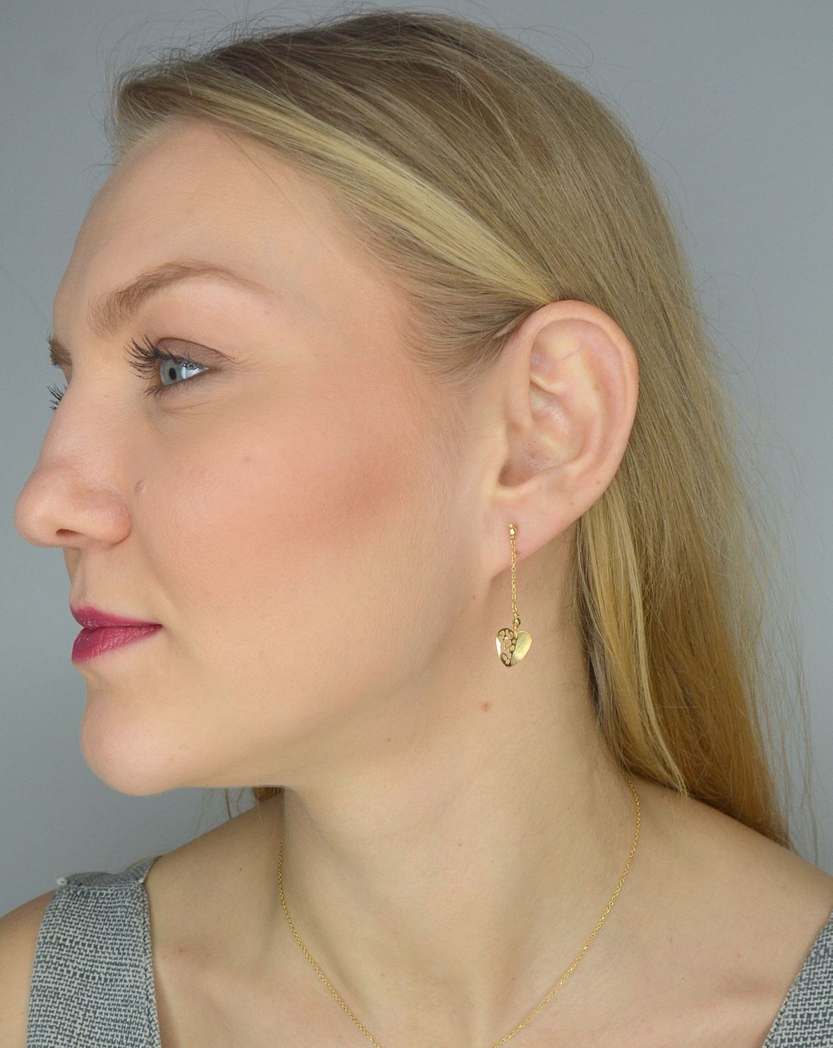 Złoty komplet biżuterii 585 ażurowe serca NSZ-000000-084-585.jpg