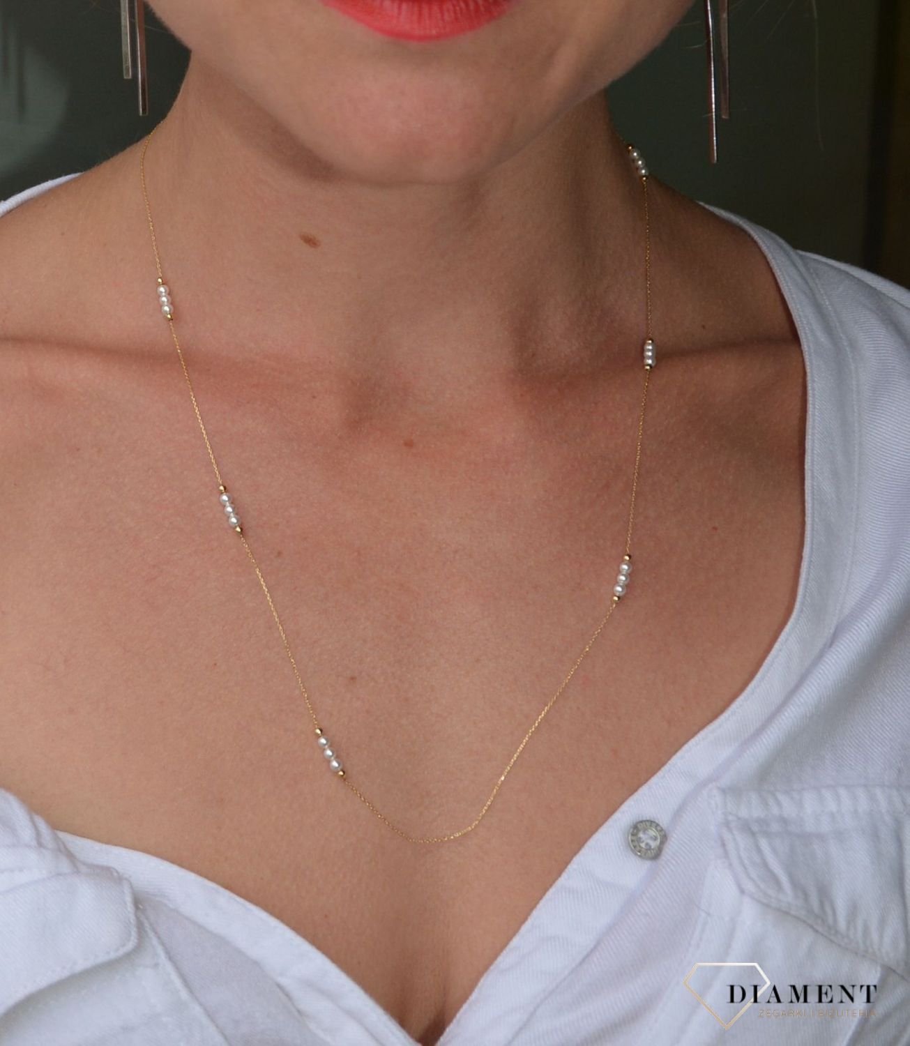 Złoty naszyjnik 585 perełki NSZ-000000-094-585.jpg