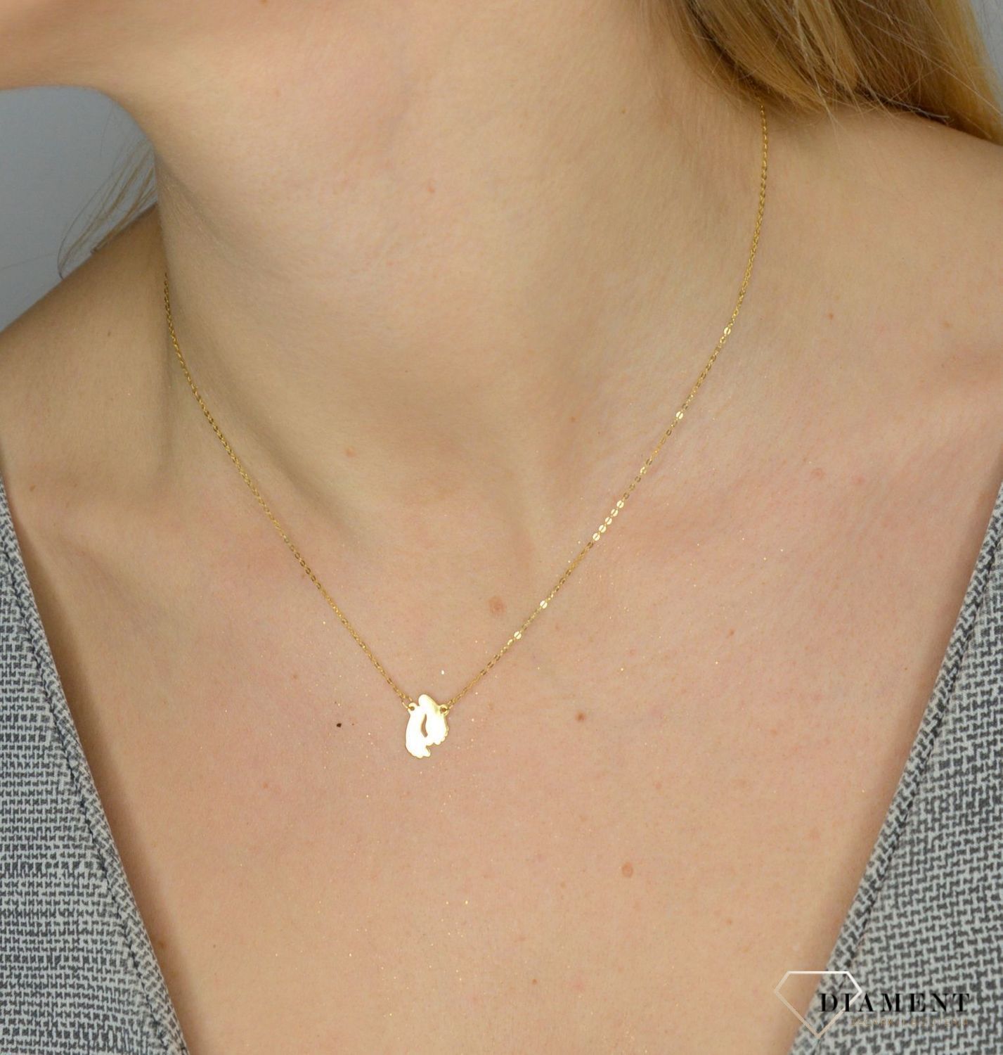 Naszyjnik złoty próby 585 stópki  NSZ-000000-095-585.jpg