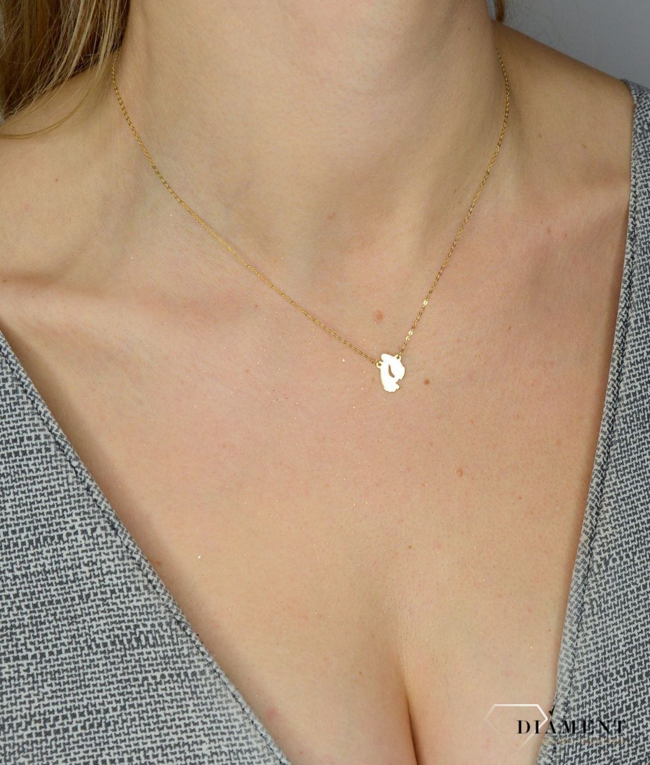 Naszyjnik złoty próby 585 stópki  NSZ-000000-095-585.jpg