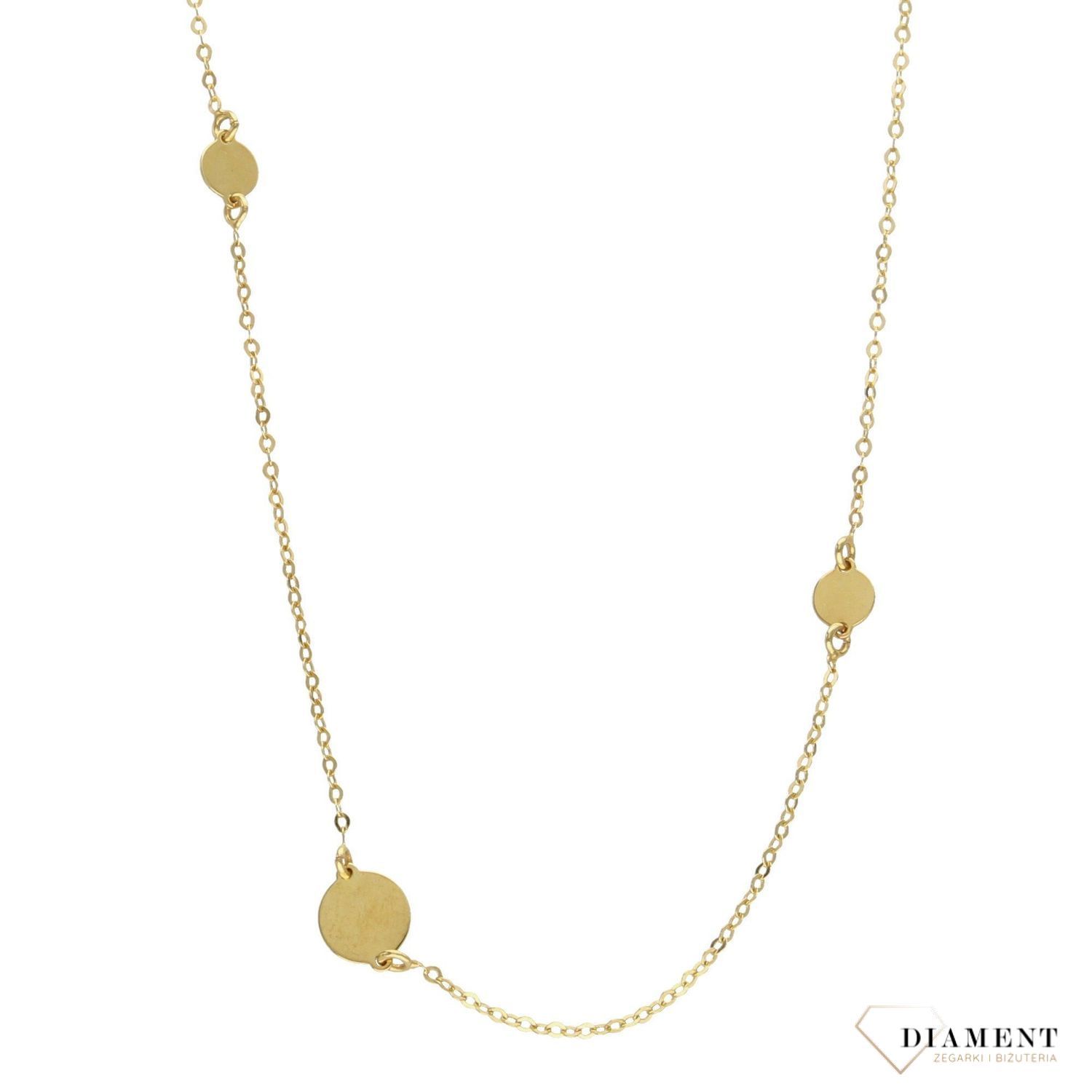 Naszyjnik celebrytka 585 koła NSZ-000000-101-585.jpg