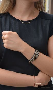 Złoty naszyjnik celebrytka wiszące cyrkonie✓Złote Naszyjniki Damskie w Sklepie z Biżuterią zegarki-diament.pl✓Piękne i Eleganckie Naszyjniki dla Kobiet✓Wymarzony prezent (2).JPG