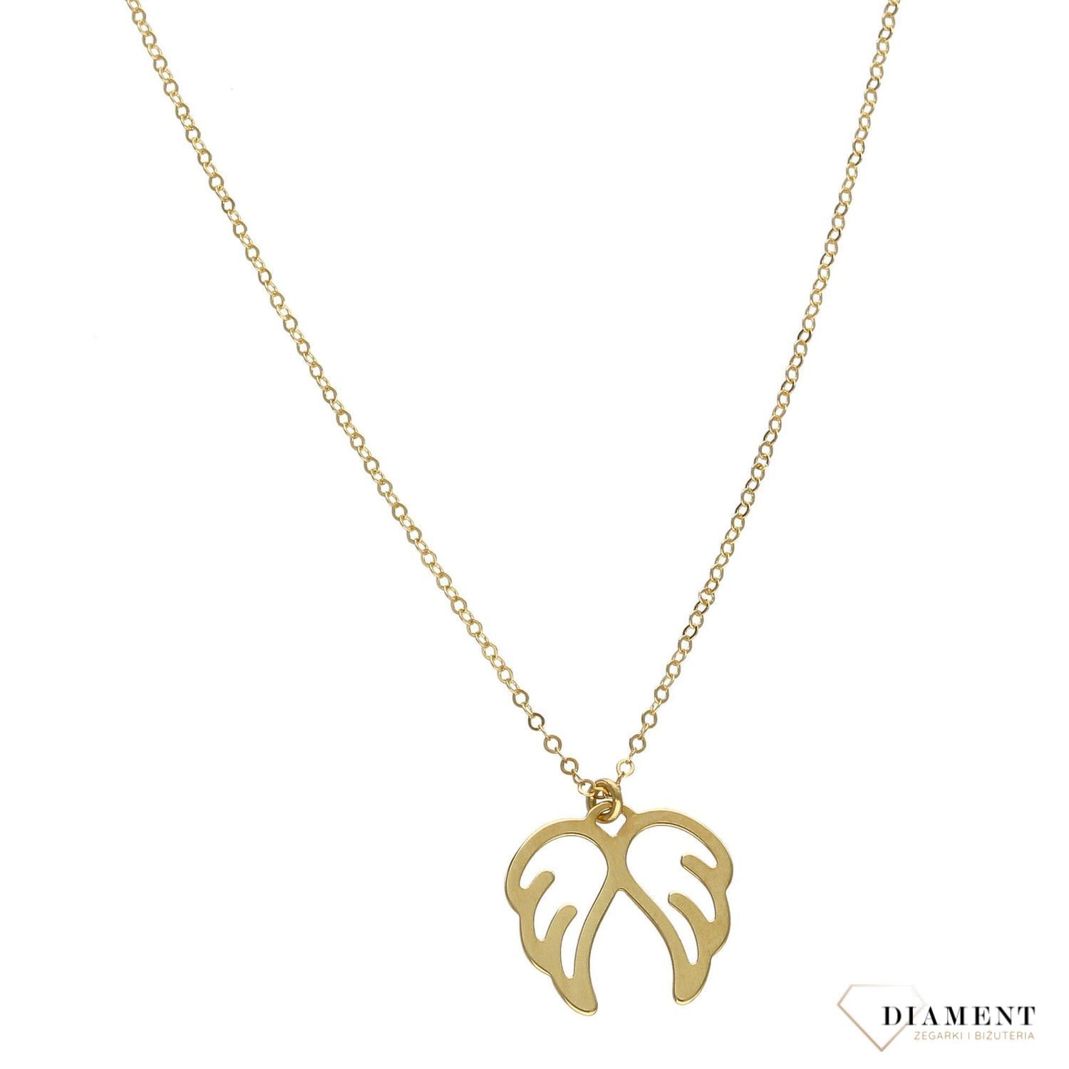 Naszyjnik złoty celebrytka 585 skrzydła✓Złote Naszyjniki Damskie w Sklepie z Biżuterią zegarki-diament.pl✓Piękne i Eleganckie Naszyjniki dla Kobiet✓Prawdziwe Złoto ✓.jpg
