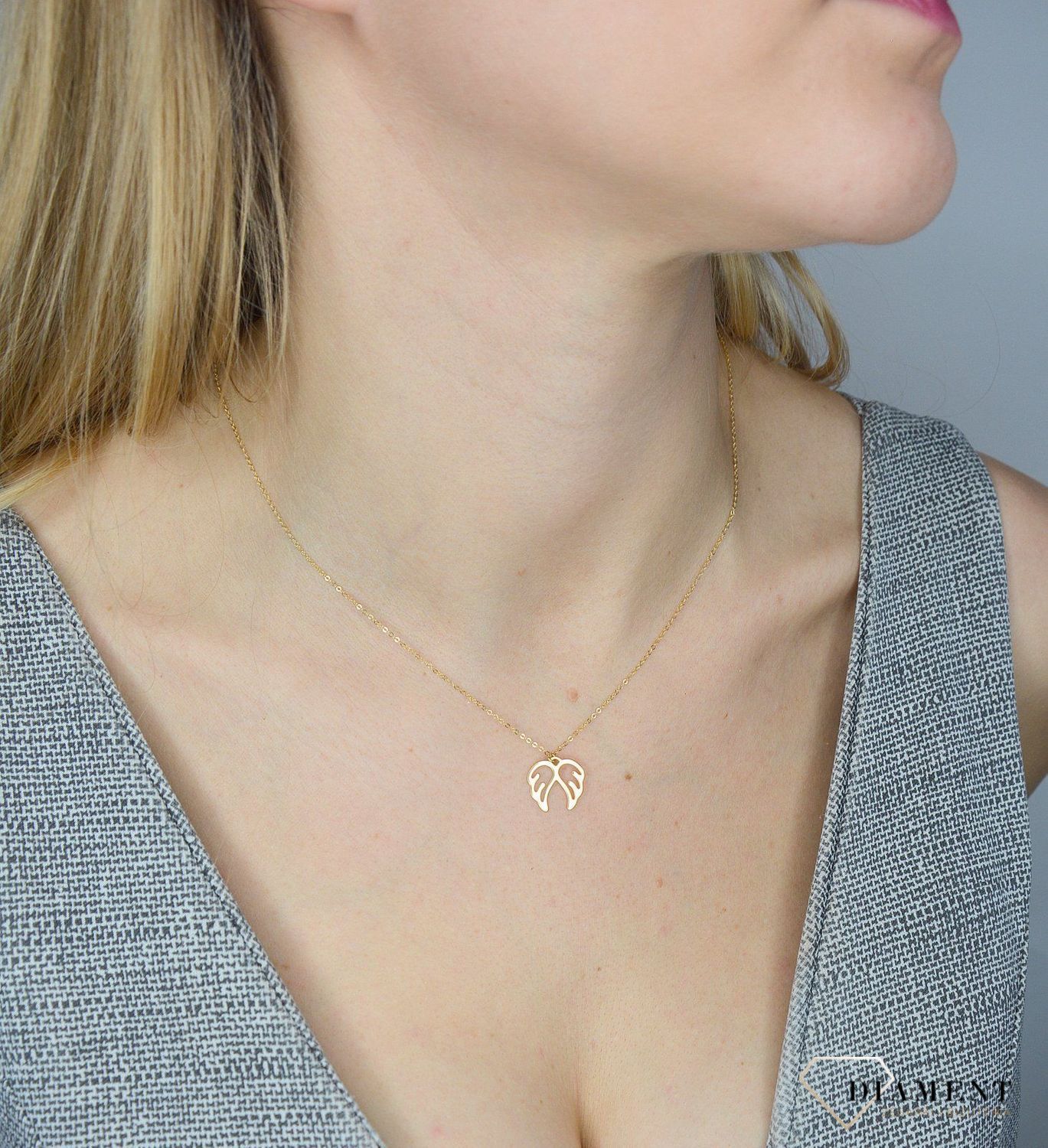 Naszyjnik złoty celebrytka 585 skrzydła✓Złote Naszyjniki Damskie w Sklepie z Biżuterią zegarki-diament.pl✓Piękne i Eleganckie Naszyjniki dla Kobiet✓Prawdziwe Złoto ✓.jpg
