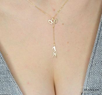 Naszyjnik złoty celebrytka 585 dziewczynka z balonami ✓Złote Naszyjniki Damskie w Sklepie z Biżuterią zegarki-diament.pl ✓Piękne i Eleganckie Naszyjniki dla Kobiet✓Prawdziwe Złoto ✓1.JPG