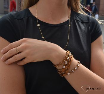 Złoty naszyjnik celebrytka kwiatki✓Złote Naszyjniki Damskie w Sklepie z Biżuterią zegarki-diament.pl✓Piękne i Eleganckie Naszyjniki dla Kobiet✓Wymarzony prezent (3).JPG