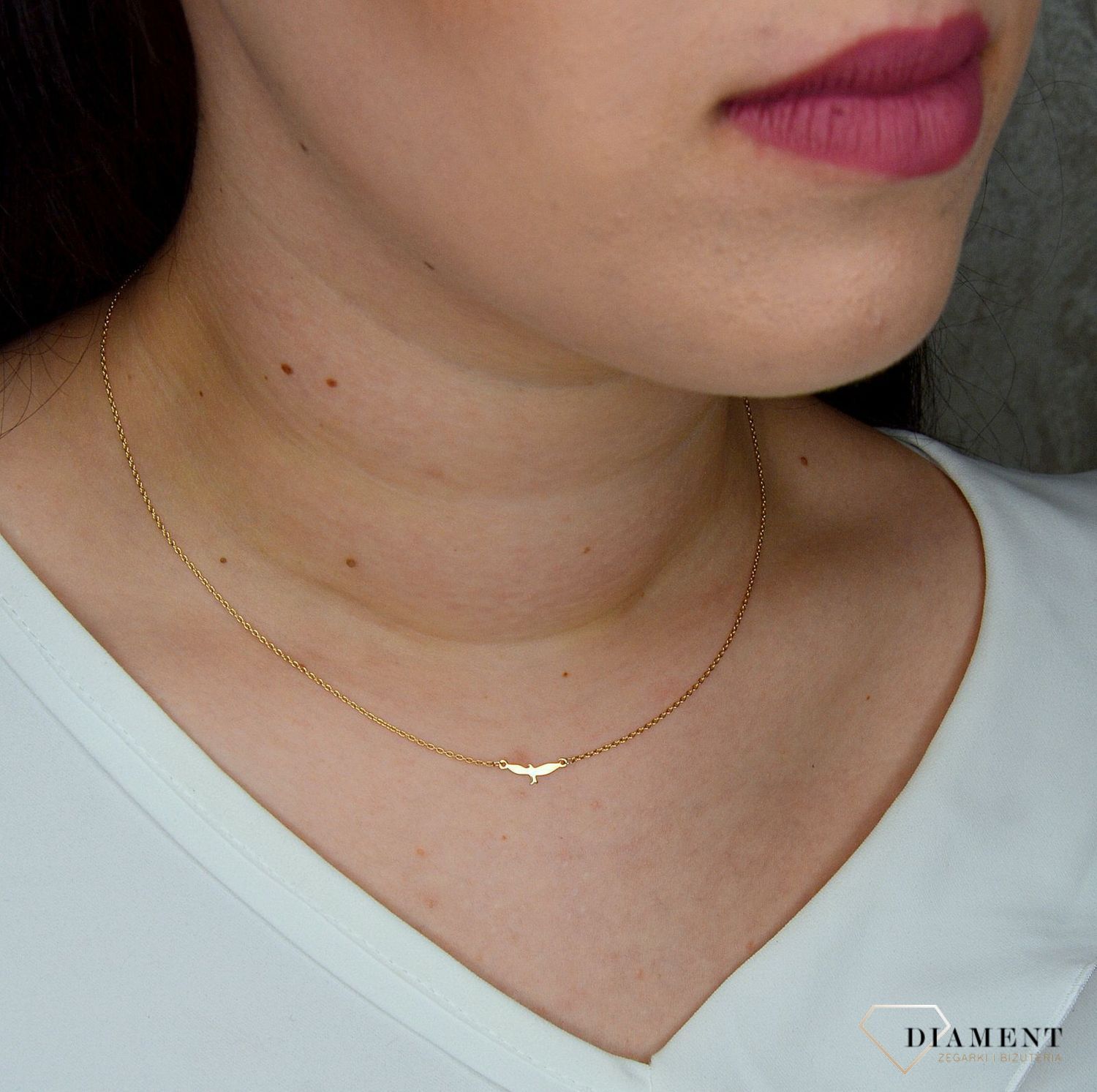 Złoty naszyjnik celebrytka 333 jaskółka NSZ-000000-128-333.jpg