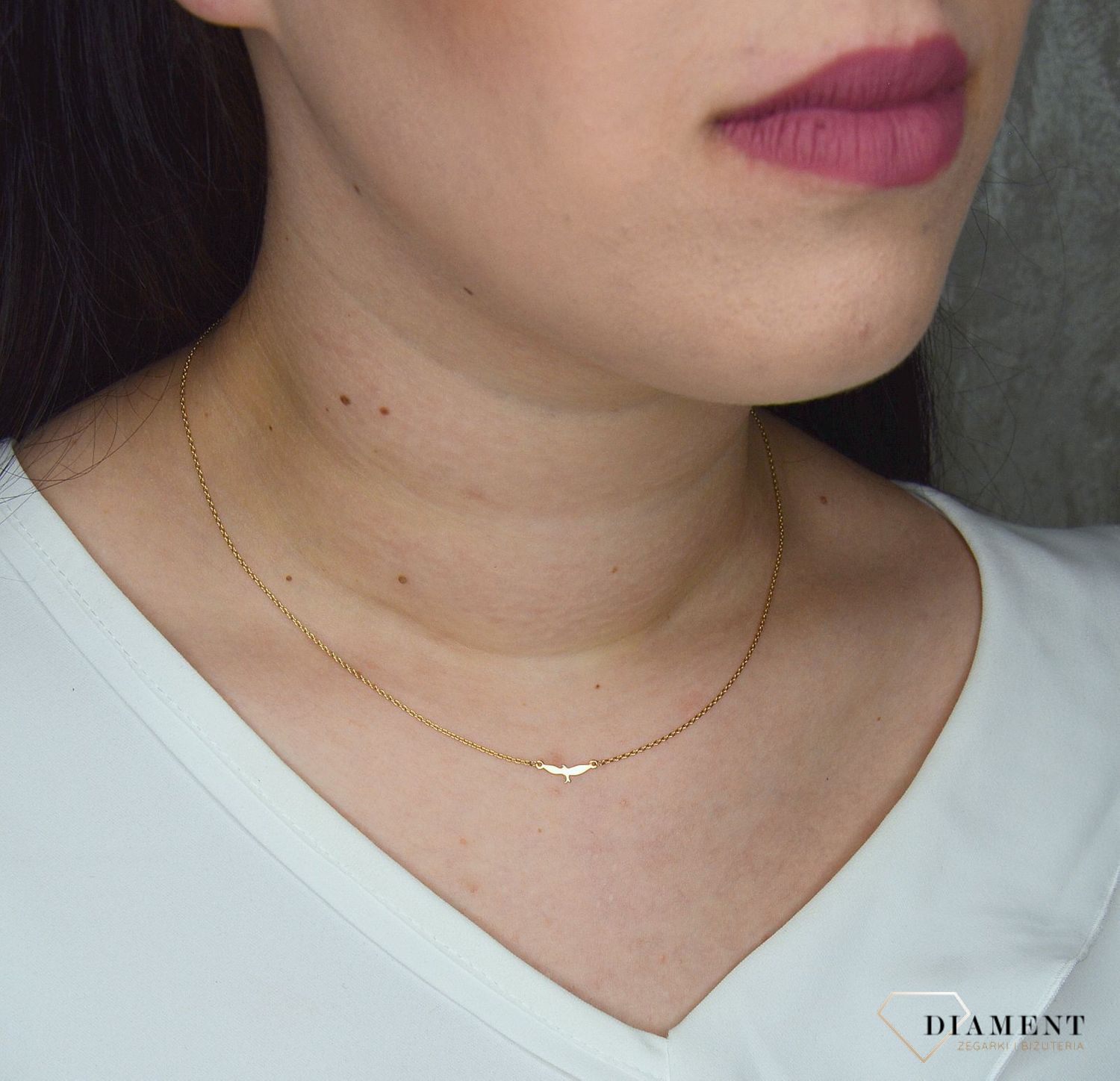 Złoty naszyjnik celebrytka 333 jaskółka NSZ-000000-128-333.jpg