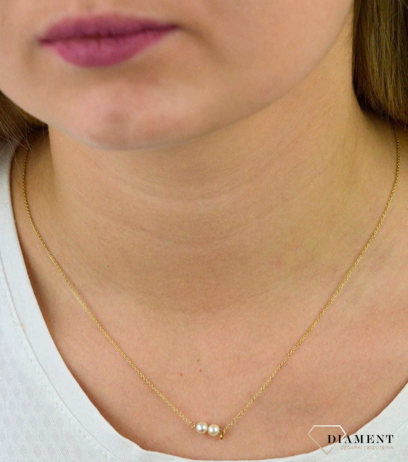 Złoty Naszyjnik celebrytka z perłami NSZ-000000-137-333.jpg
