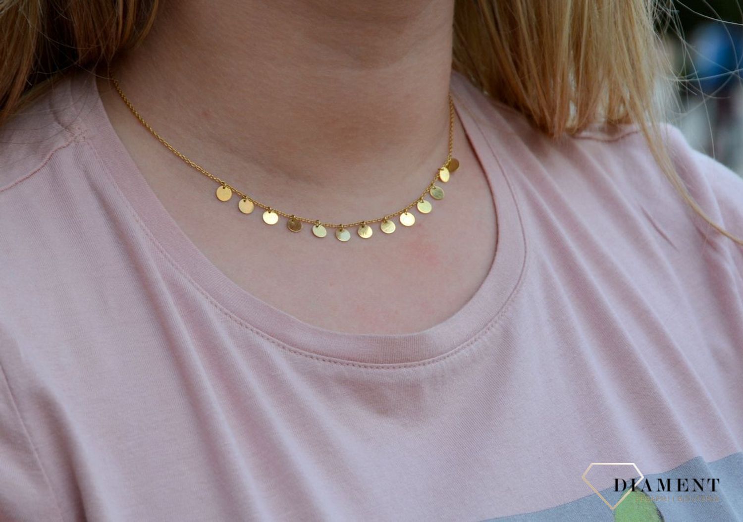 Złoty naszyjnik celebrytka z kółeczkami✓Złote Naszyjniki Damskie w Sklepie z Biżuterią zegarki-diament.pl✓Piękne i Eleganckie Naszyjniki dla Kobiet✓Prawdziwe Złoto ✓Darmowa wysyłka✓.jpg