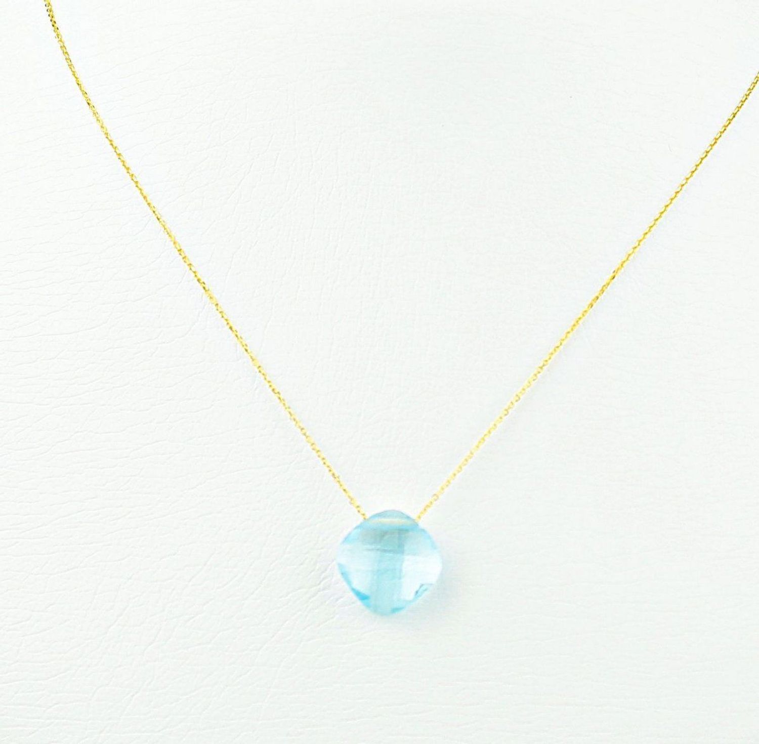 naszyjnik z topazem, łańcuszek z topezem.JPG