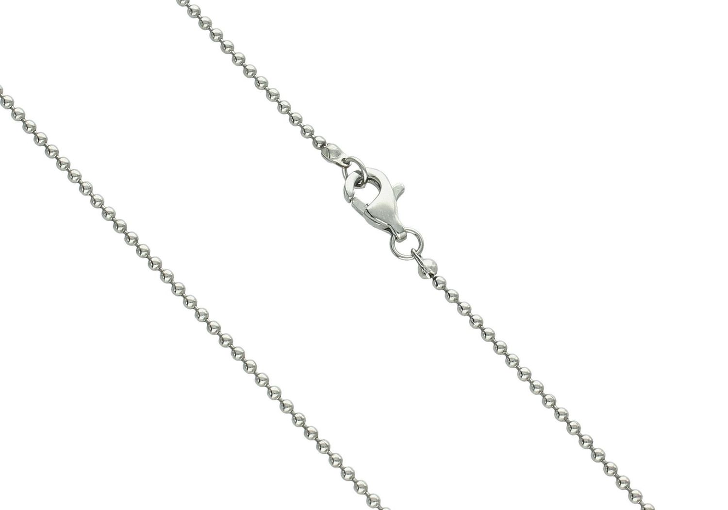 Stalowy łańcuszek splot kuleczki 50 cm  Łańcuszek do zawieszek NTSC16 (2).jpg