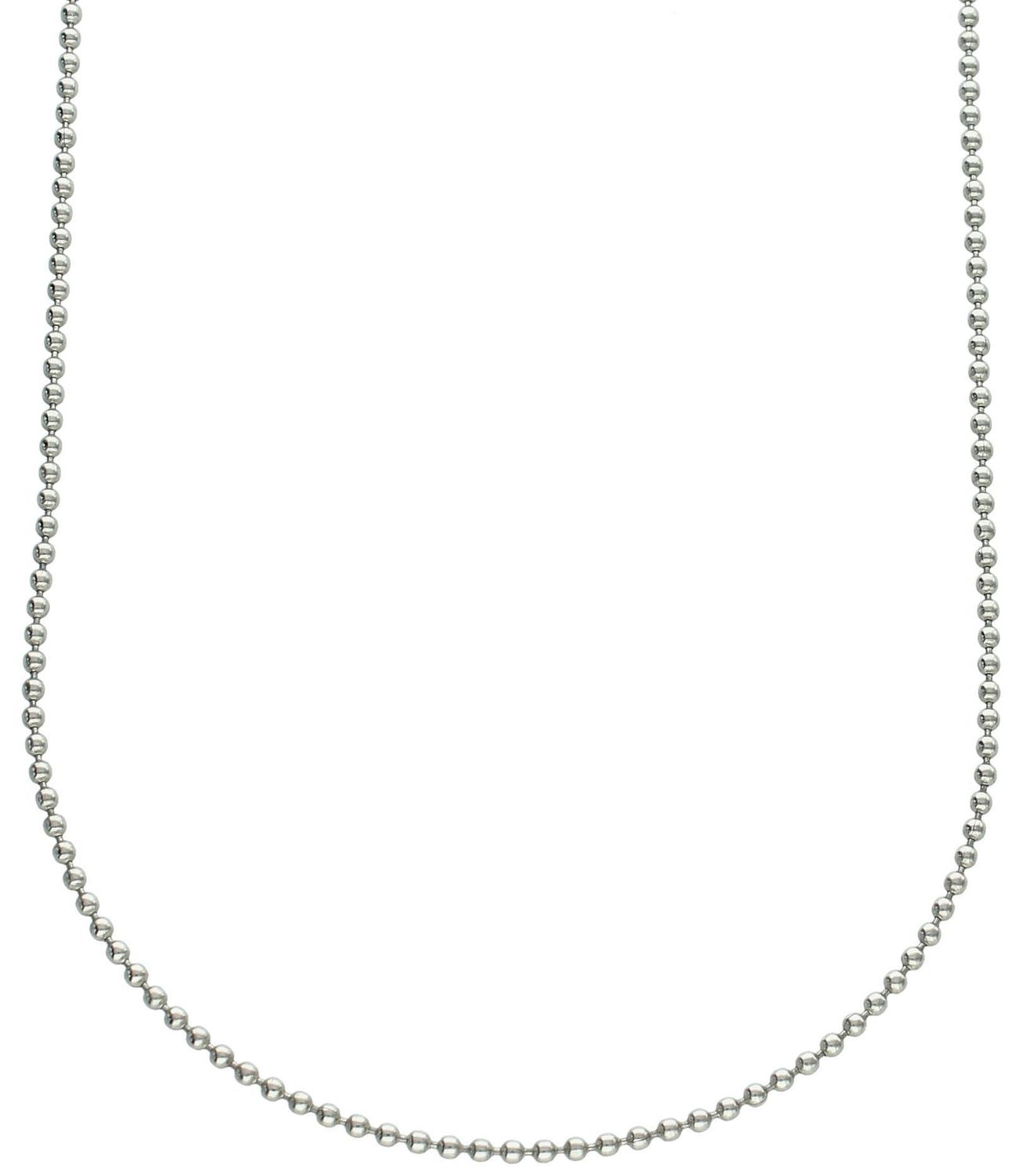 Stalowy łańcuszek splot kuleczki 50 cm  Łańcuszek do zawieszek NTSC16 (2).jpg