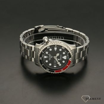 Elegancki zegarek męski na stalowej bransolecie to bardzo modny dodatek do męskich stylizacji. Zegarek męski z wyraźną tarczą. Zegarek idealny na prezent.  (4).jpg