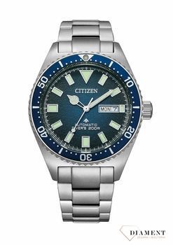 Zegarek męski Citizen Promaster Automatic Challange Diver NY0129-58LE. Zegarek męski do nurkowania. Automat do nurkowania. Męski zegarek na prezent. Zegarek citizen do nurkowania. Zegarek z granatową tarczą i bezlem..jpg