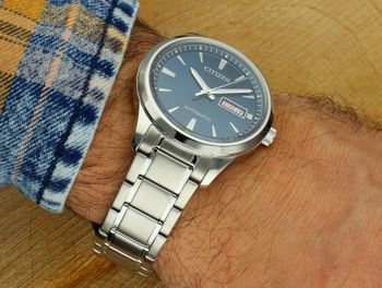Zegarek męski Citizen NY4058-79LE – automatyczny, stalowy, granatowa tarcza citizen.jpg