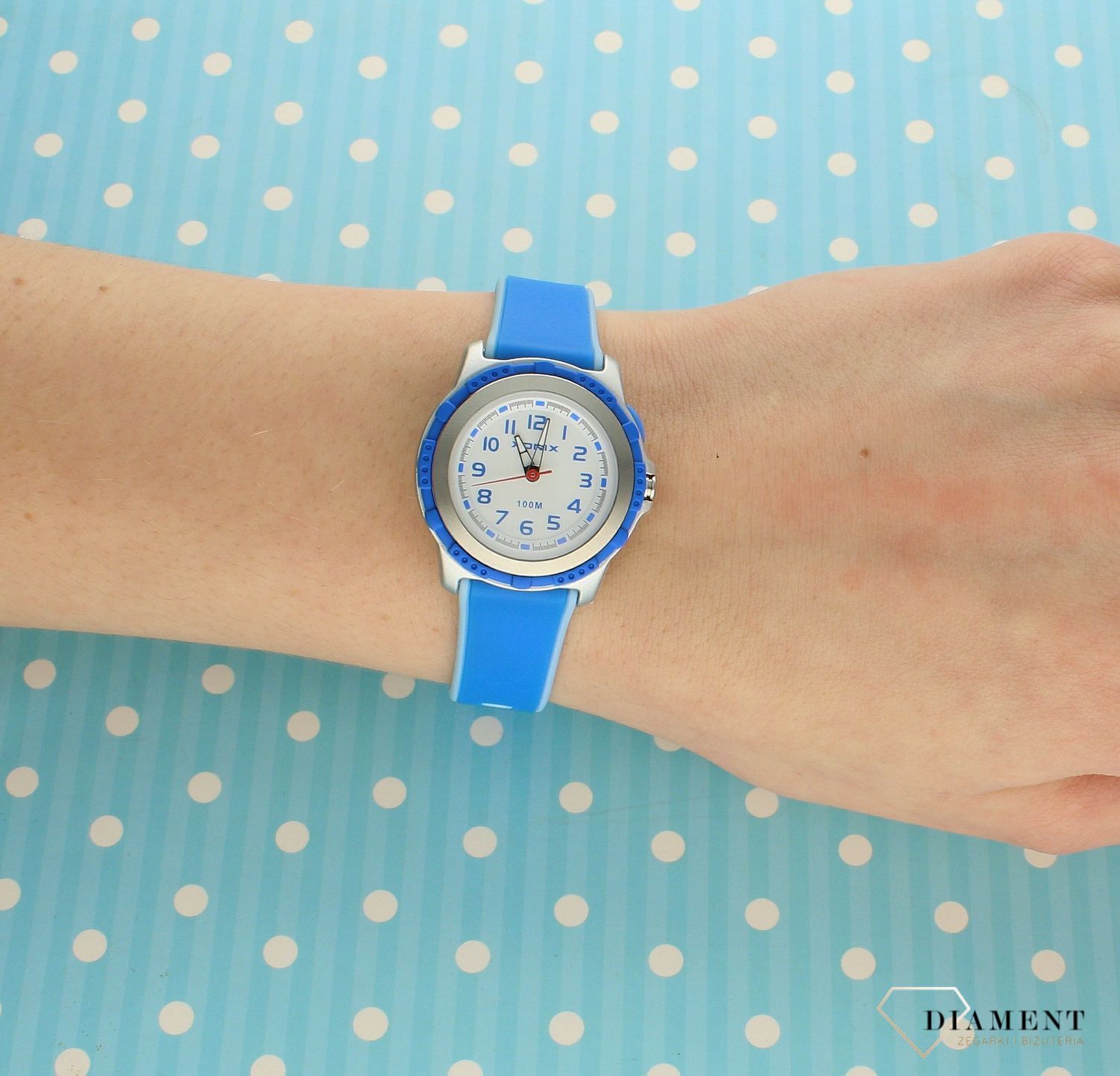 Zegarek dziecięcy Xonix OE-002 niebieski (4).jpg