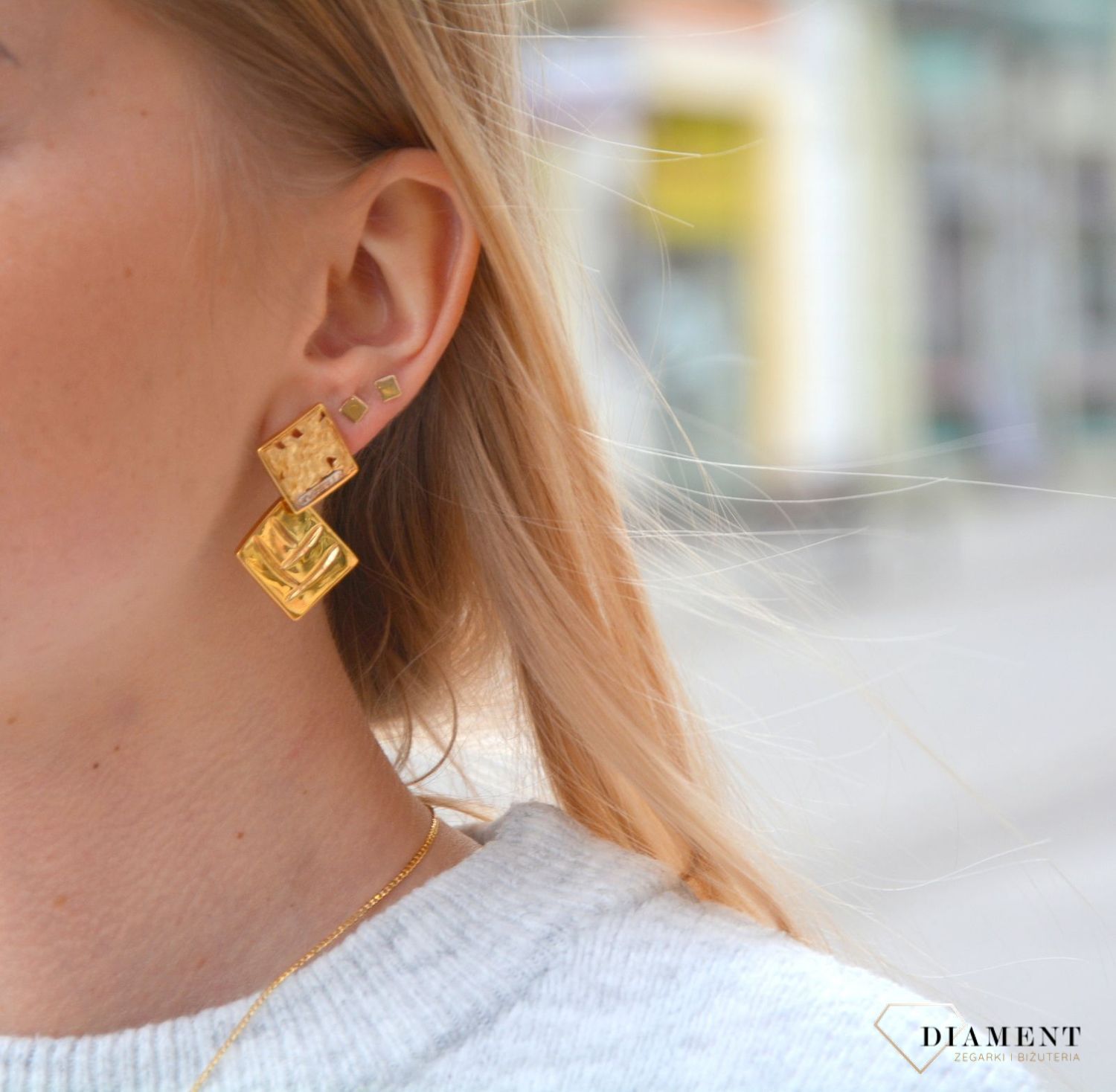 Kolczyki złote Graziella. Kolczyki złote w Sklepie z Biżuterią zegarki-diament.pl✓ Piękne i Eleganckie Kolczyki dla Kobiet✓Biżuteria damska idealna na prezent (2).jpg