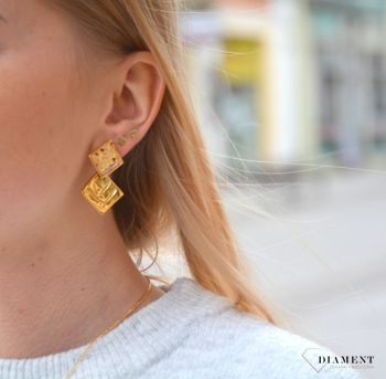 Kolczyki złote Graziella. Kolczyki złote w Sklepie z Biżuterią zegarki-diament.pl✓ Piękne i Eleganckie Kolczyki dla Kobiet✓Biżuteria damska idealna na prezent (1).JPG