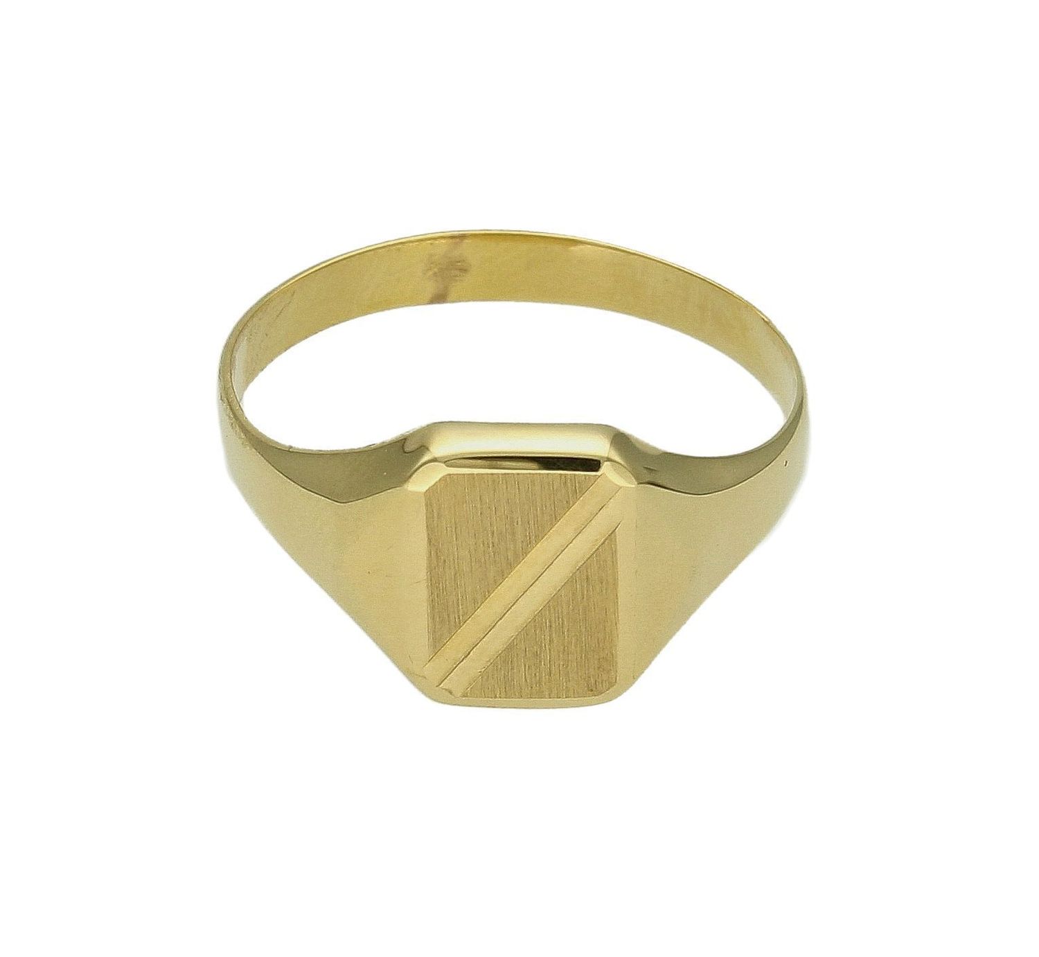 Złoty sygnet pierścionek 333 matowy z grawerowaniem OPP000000-090.jpg