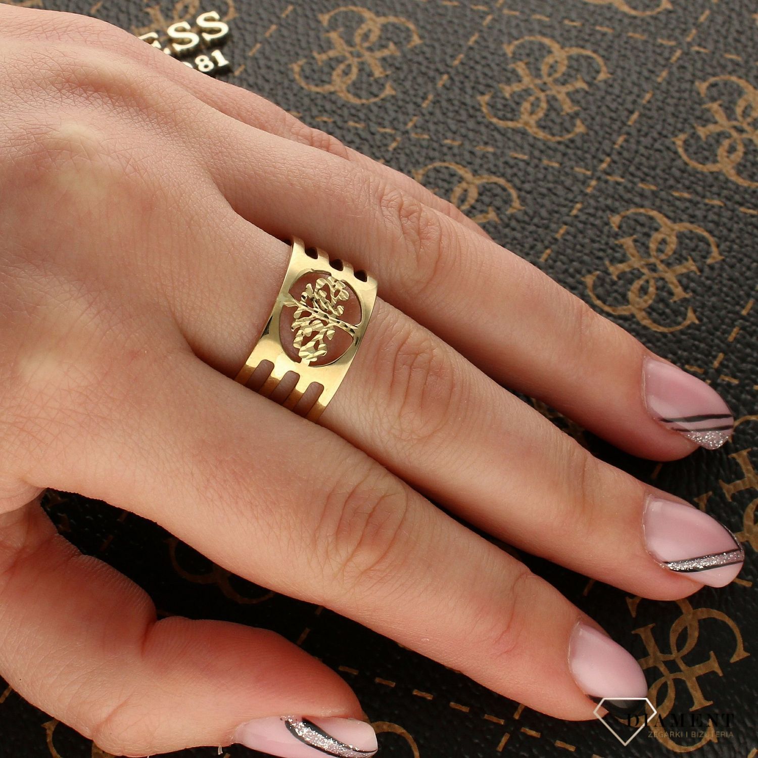 Złoty pierścionek 'Drzewko szczęścia' OPP000000-400 (1).jpg