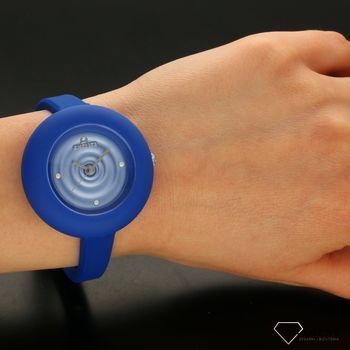 Stylowy zegarek damski w niepowtarzalnym niebieskim kolorze to idealna ozdoba na lato. Piękny zegarek damski idealny na prezent. Darmowa wysyłka! Grawer gratis!nn (5).jpg