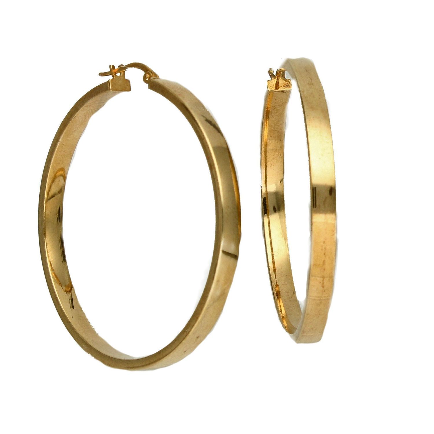 Srebrne pozłacane kolczyki koła 4,5 cm ORRM15407079.jpg