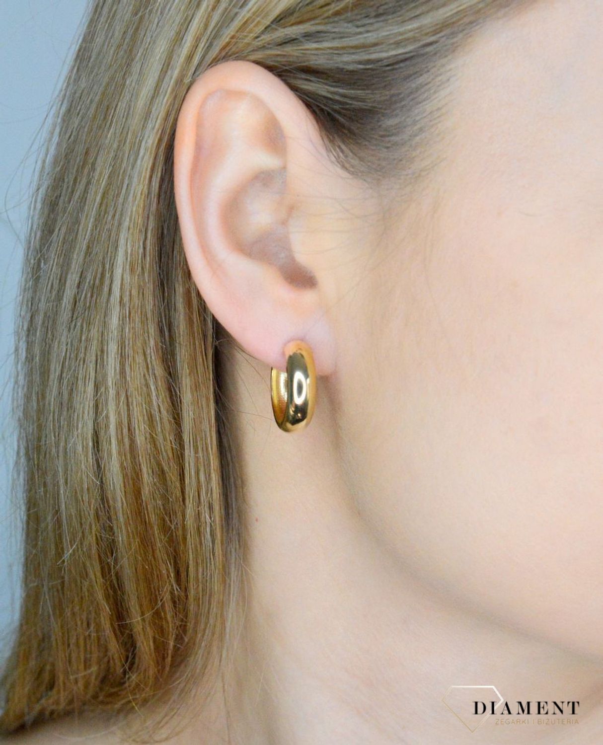 Złote kolczyki damskie 585 klasyczne gładkie koła P12E-8142. Złote kolczyki damskie. Kolczyki złote na zatrzask. Kolczyki koła damskie złote. Kolczyki złote klasyczne koła. Kolczyki idealne na prezent..jpg