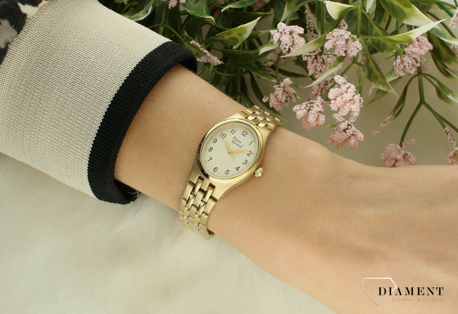 Zegarek damski na złotej bransolecie Pierre Ricaud Classic P21031.1121Q.jpg