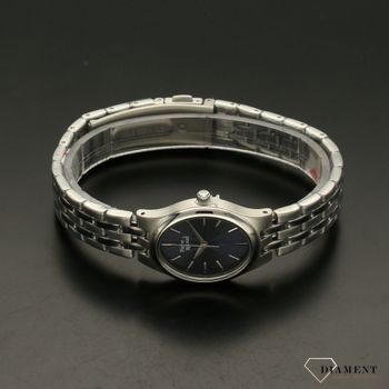 Zegarek damski z niebieską tarczą w owalnym kształcie  P21031 (3).jpg